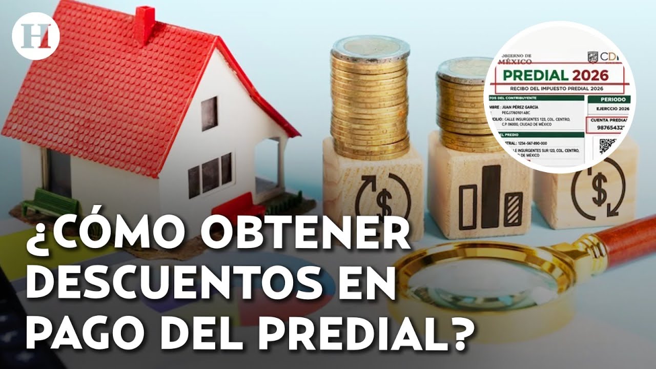 Pago de agua, predial y refrendo 2026: fechas l&iacute;mite y c&oacute;mo obtener descuentos en Edomex y CDMX
