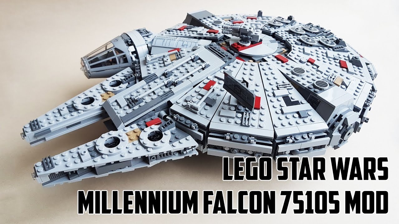 Lego Star Wars Modification - Millennium Falcon 75105