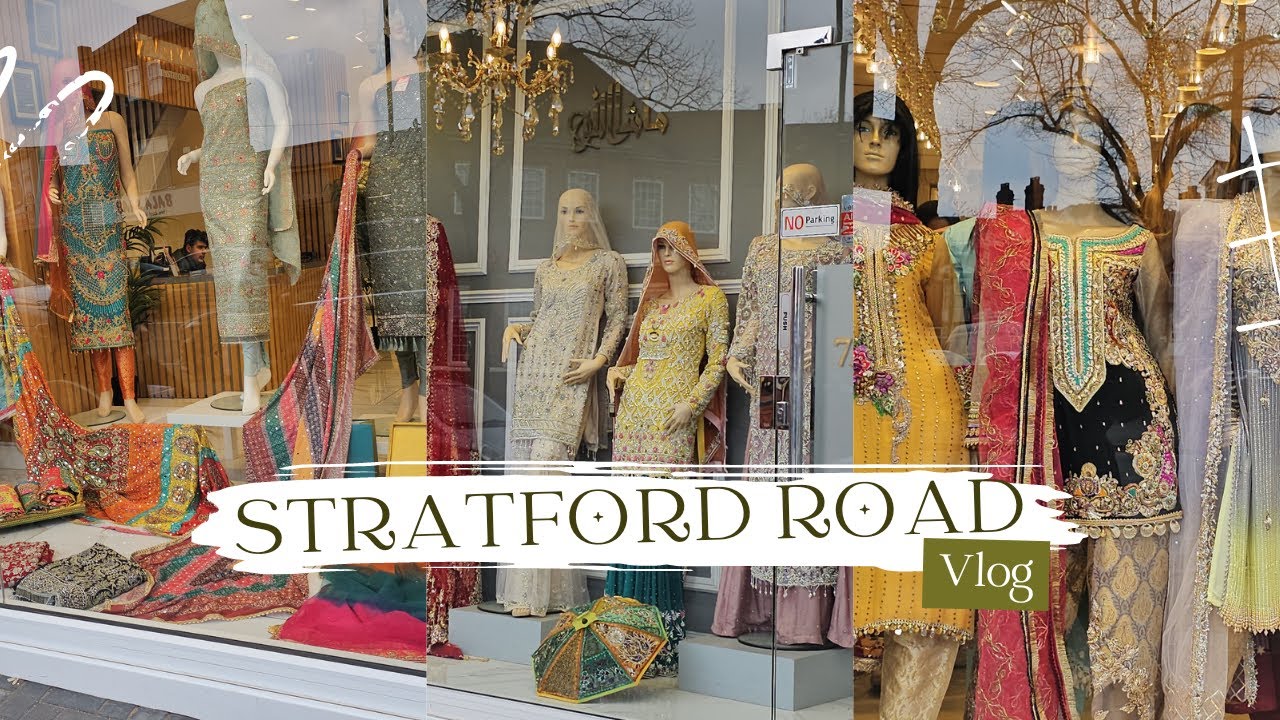 Stratford road eid shopping vlog|| pt1