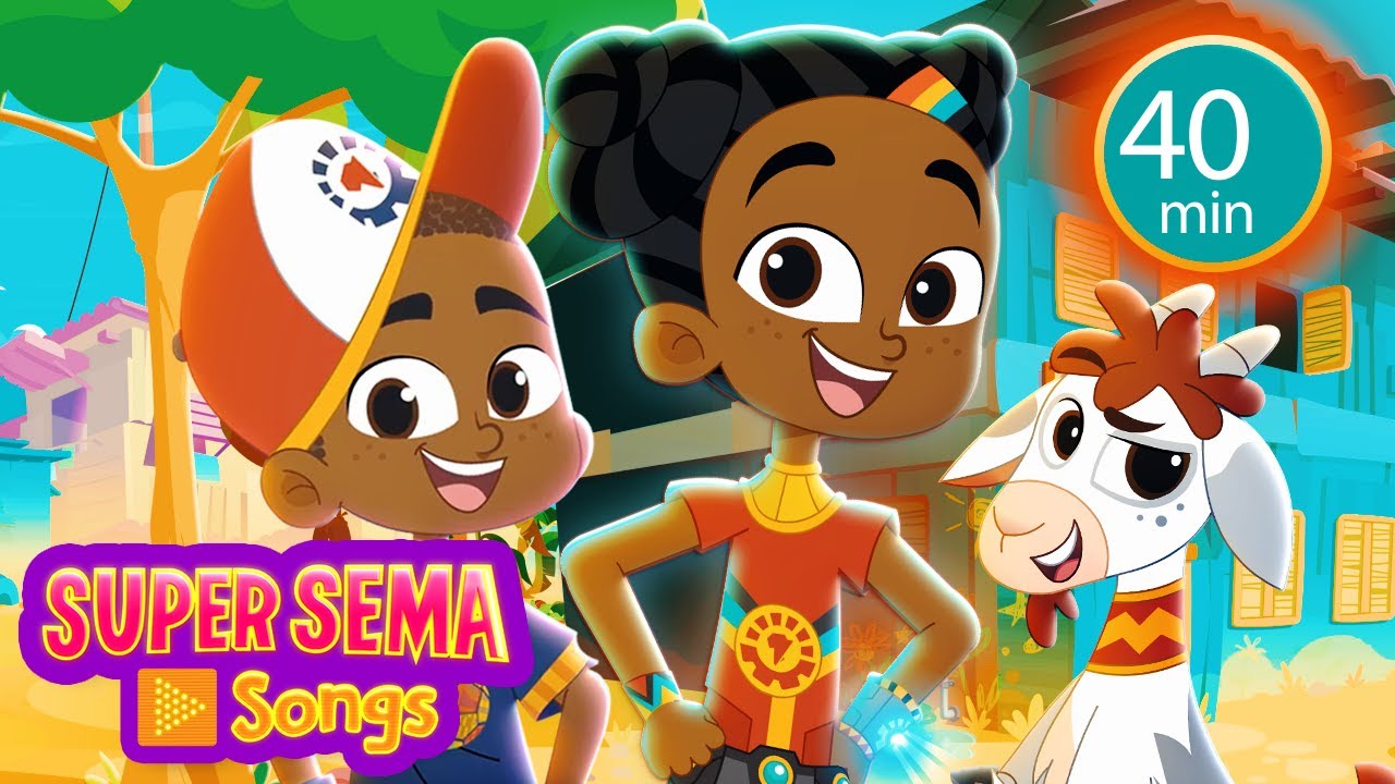 40 minutes of Kids Nursery Songs and Rhymes | Super Sema