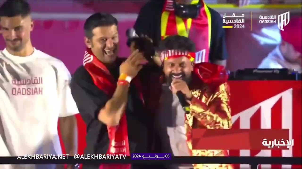 نادي القادسية يقيم احتفالات ضخمة في الخبر