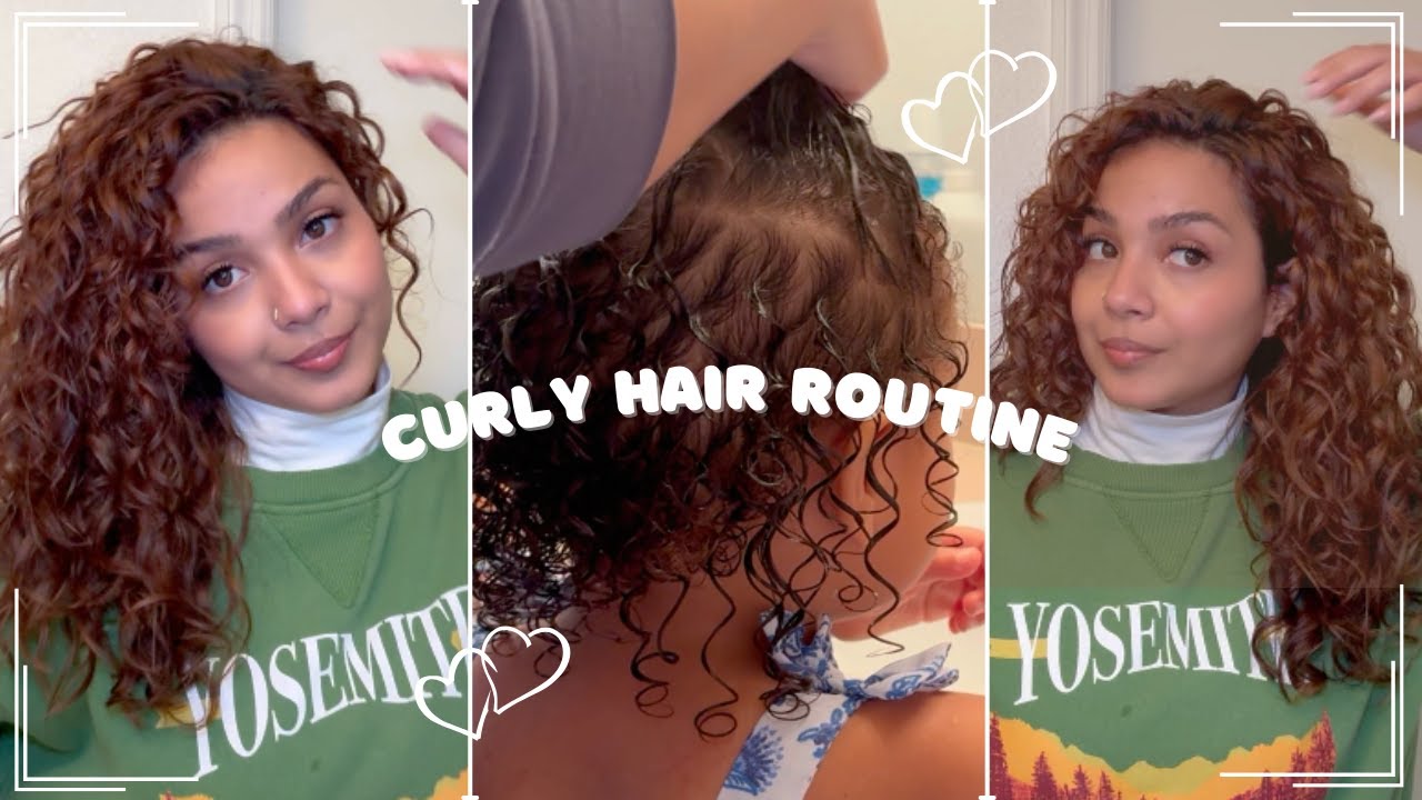 My Recent Curly Hair Routine