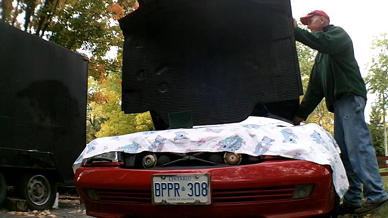 Mercedes r129 sl500,sl320 hood pad replacement