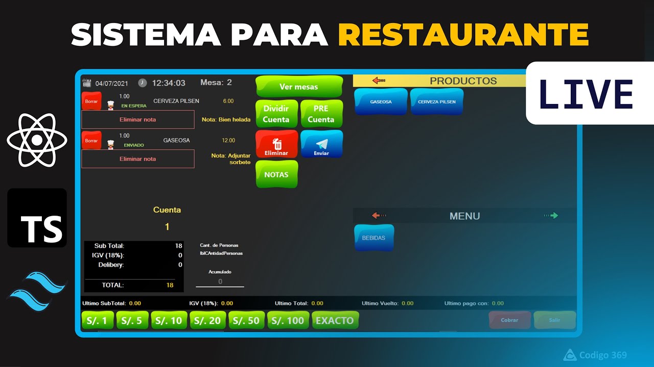 Sistema para Restaurantes - Fin de Noviembre 2025