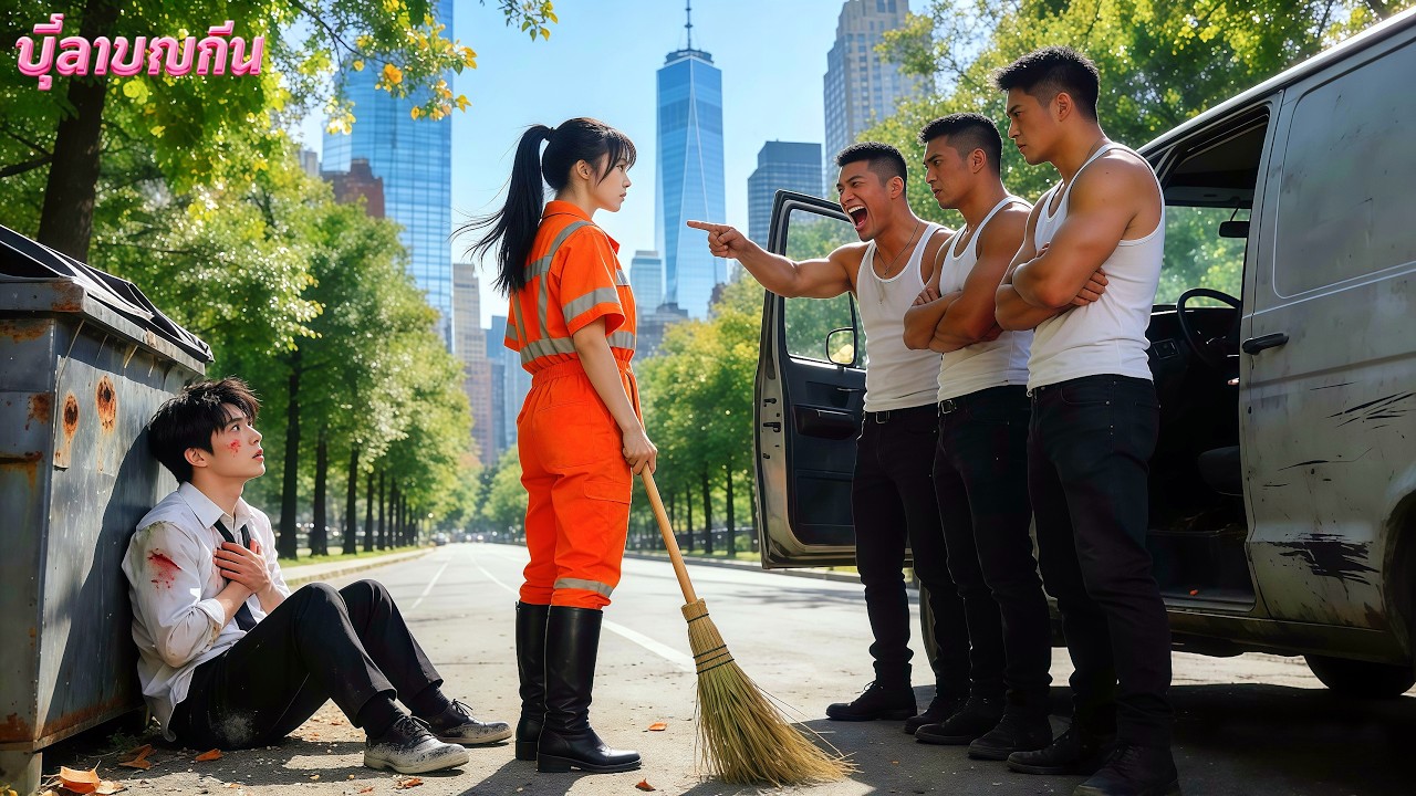 ภารโรงโง่โดนเยาะ ใช้ไม้กวาดช่วยขอทานถูกรังแก ไม่คาดคิดเขาคือซีอีโอซ่อนเร้น รักมา!