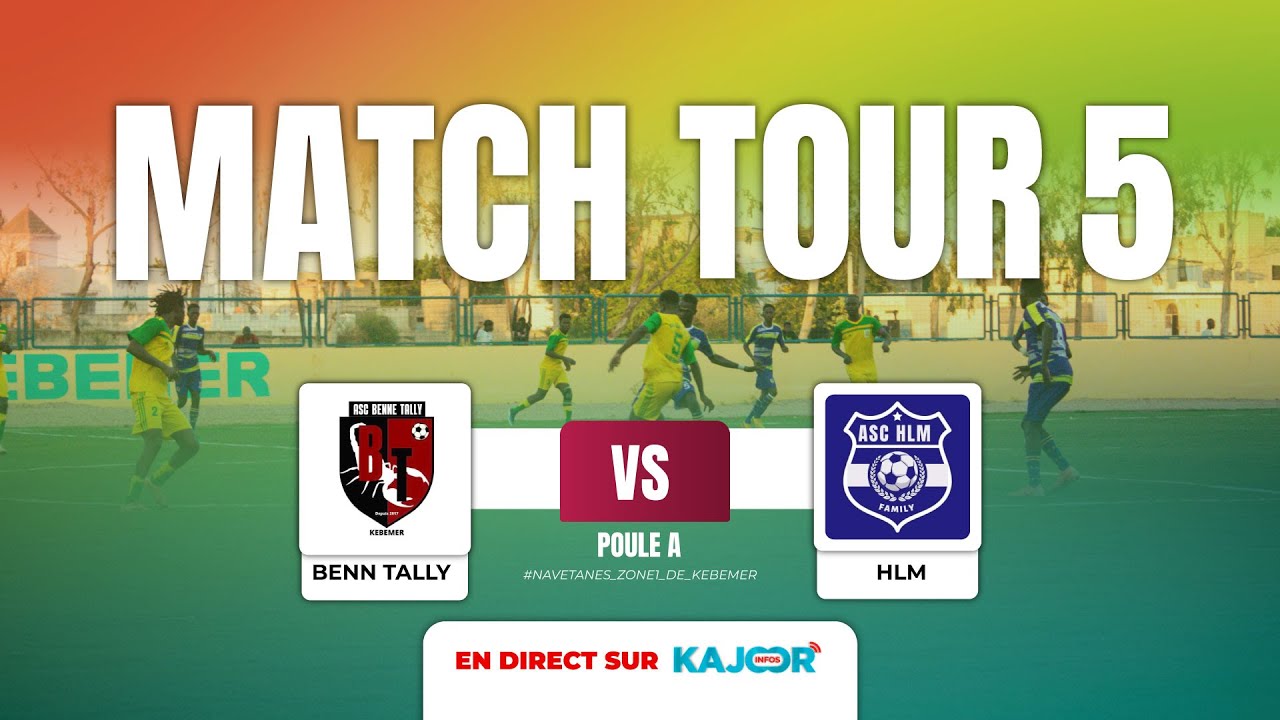 🔴DIRECT MATCH: BENN TALLY - HLM #Kajoor #kajoorinfos #navetane2024 #Kébémer
