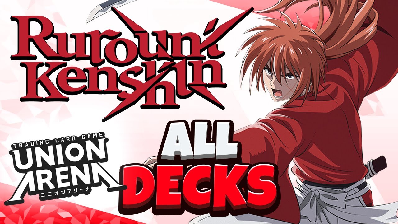 НОВЫЕ ЛУЧШИЕ КОЛОДЫ НА UNION ARENA?! ВСЕ колоды Rurouni Kenshin! 7 колод для пробы! Union Arena