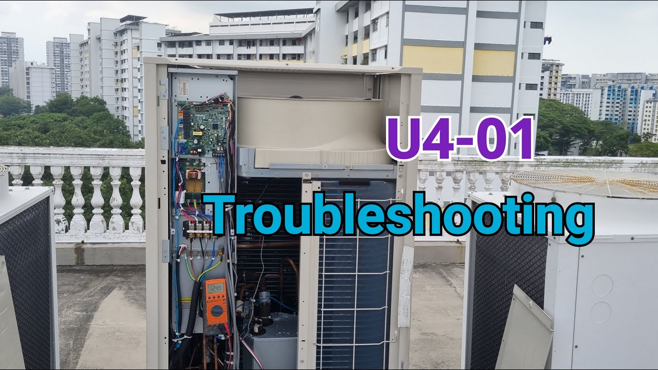 [ VRV4 ] air conditioner troubleshooting | power trip | U4-01