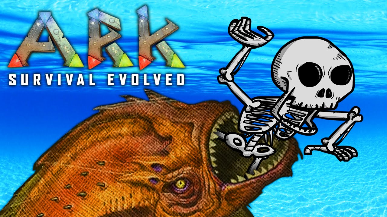 МЕГАПИРАНЬЯ СЪЕЛА МОЕГО ДРУГА ★ ARK: Survival Evolved (7)