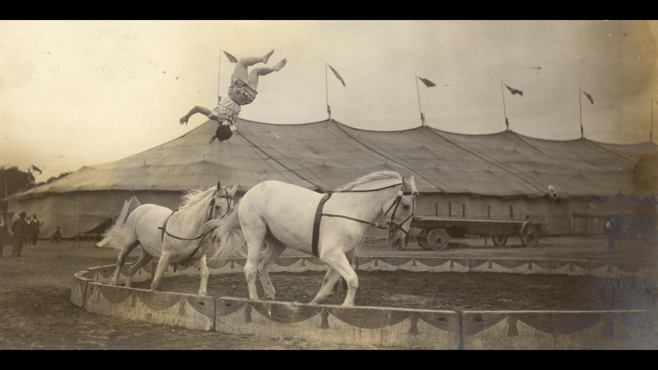 WIRTH, MAY, Australian bareback rider, Hollywood screen test (USA, 1917)