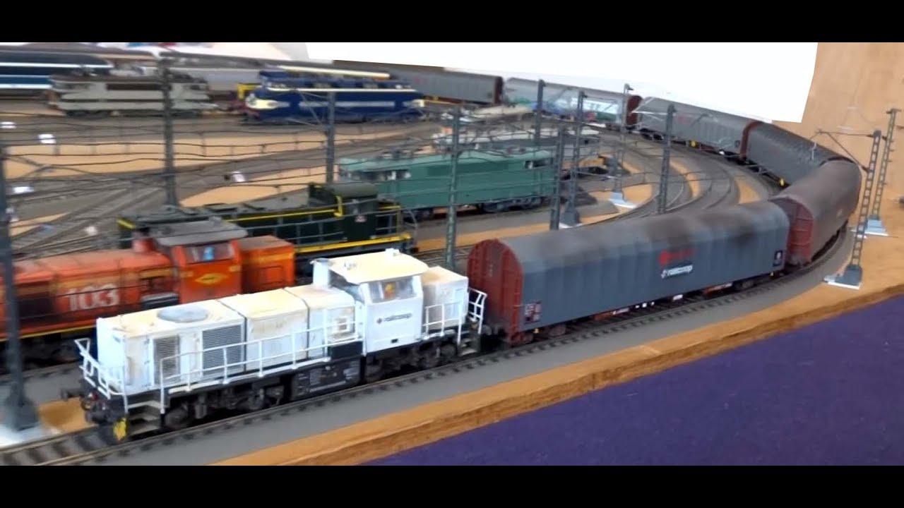 Patine et customisation d'une rame fret Railcoop