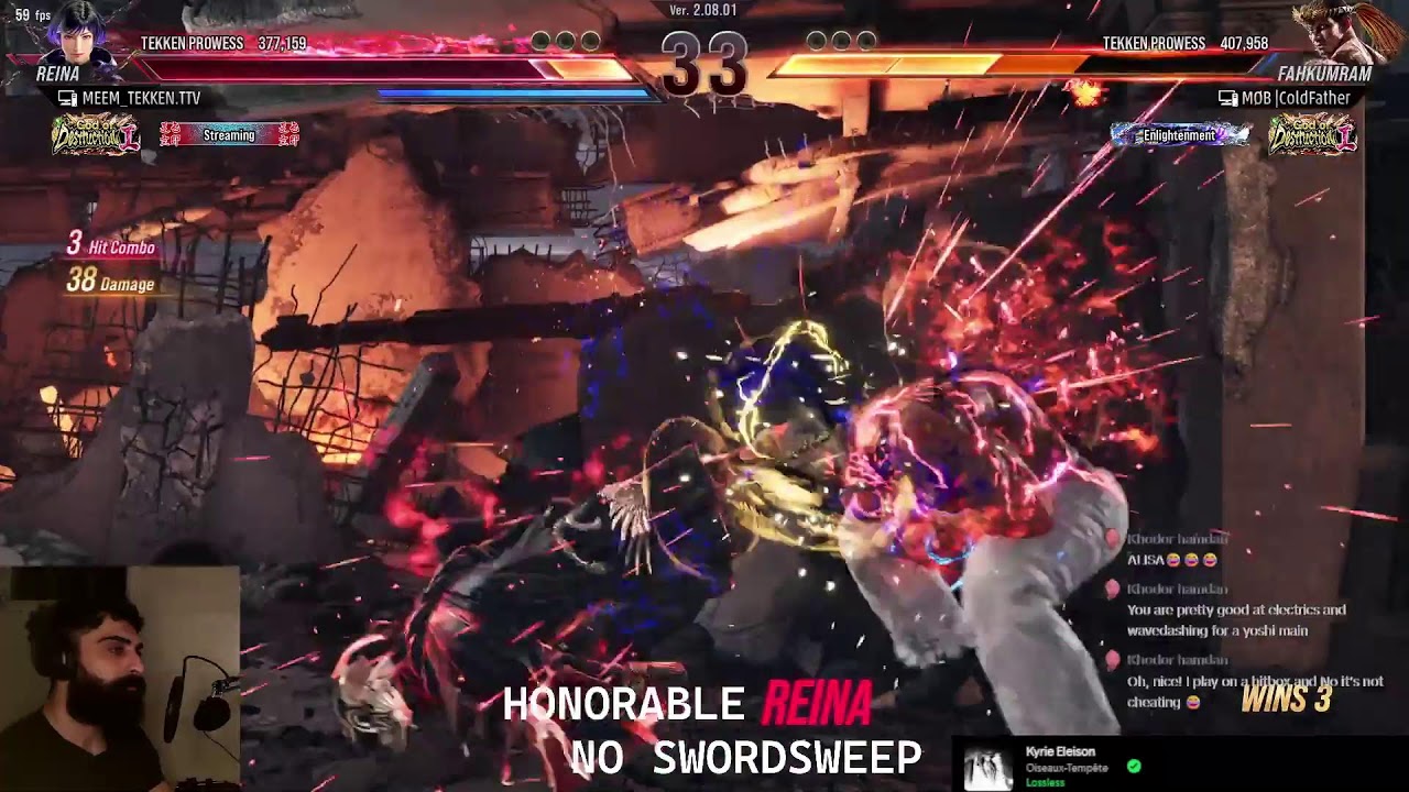 REINA GOD2 TIME - TEKKEN 8 RANKED GOD OF DESTRUCTION