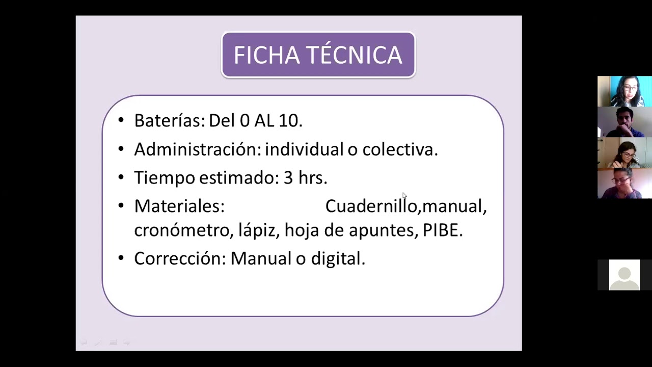 Charla Uso de instrumentos de evaluación psicoeducativa_ Batería Psicopedagógica EVALUA
