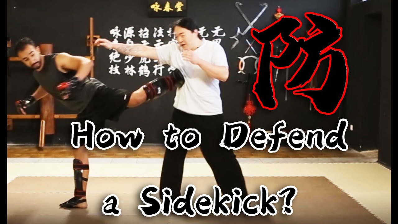 Tai Chi Combat - How to defend against a sidekick?
