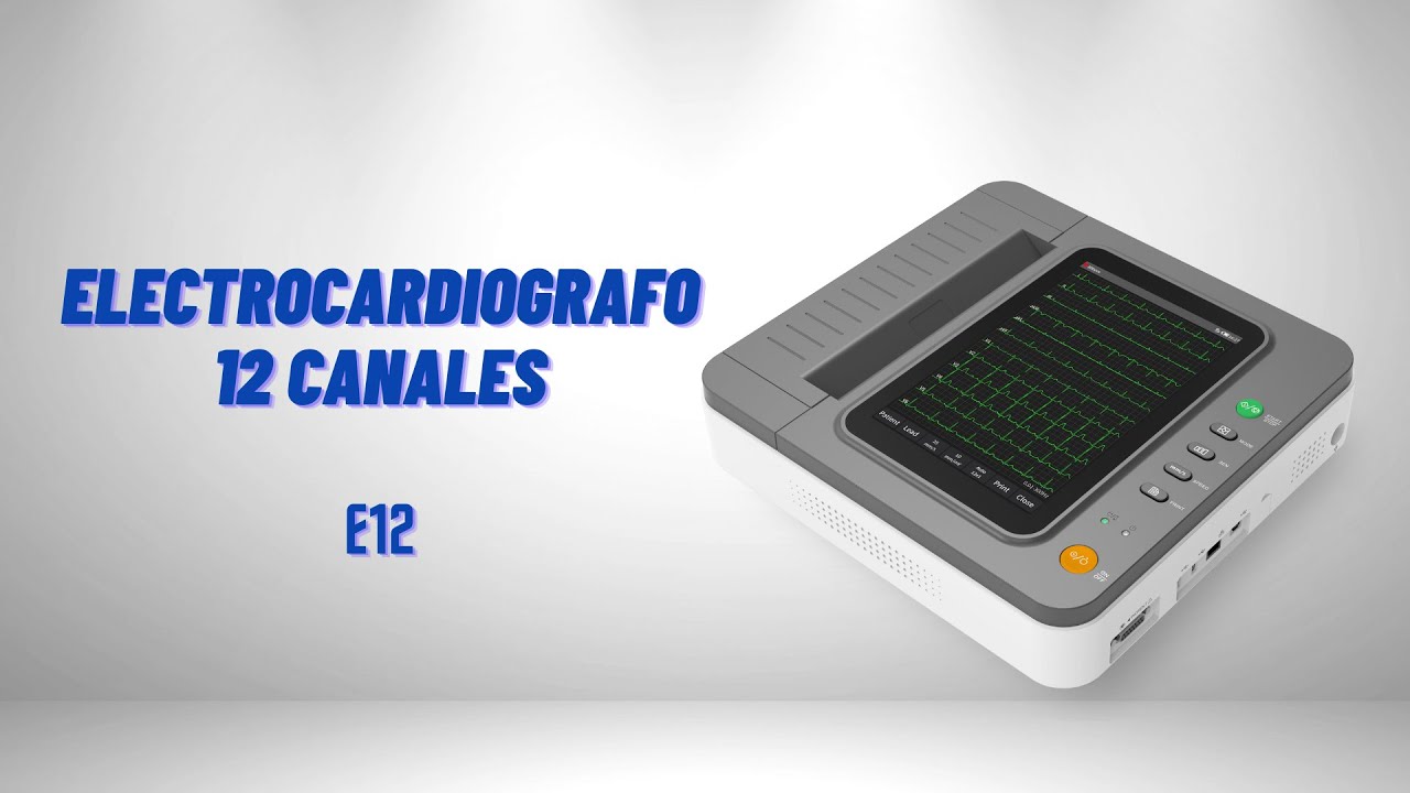 Electrocardiógrafo 12 canales E12, CONTEC