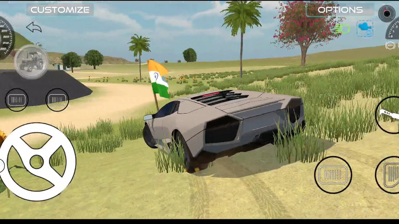 INSANE Lamborghini Drift Near REAL Train Tracks! Homemade Car Game #2 (3 Min Chaos)