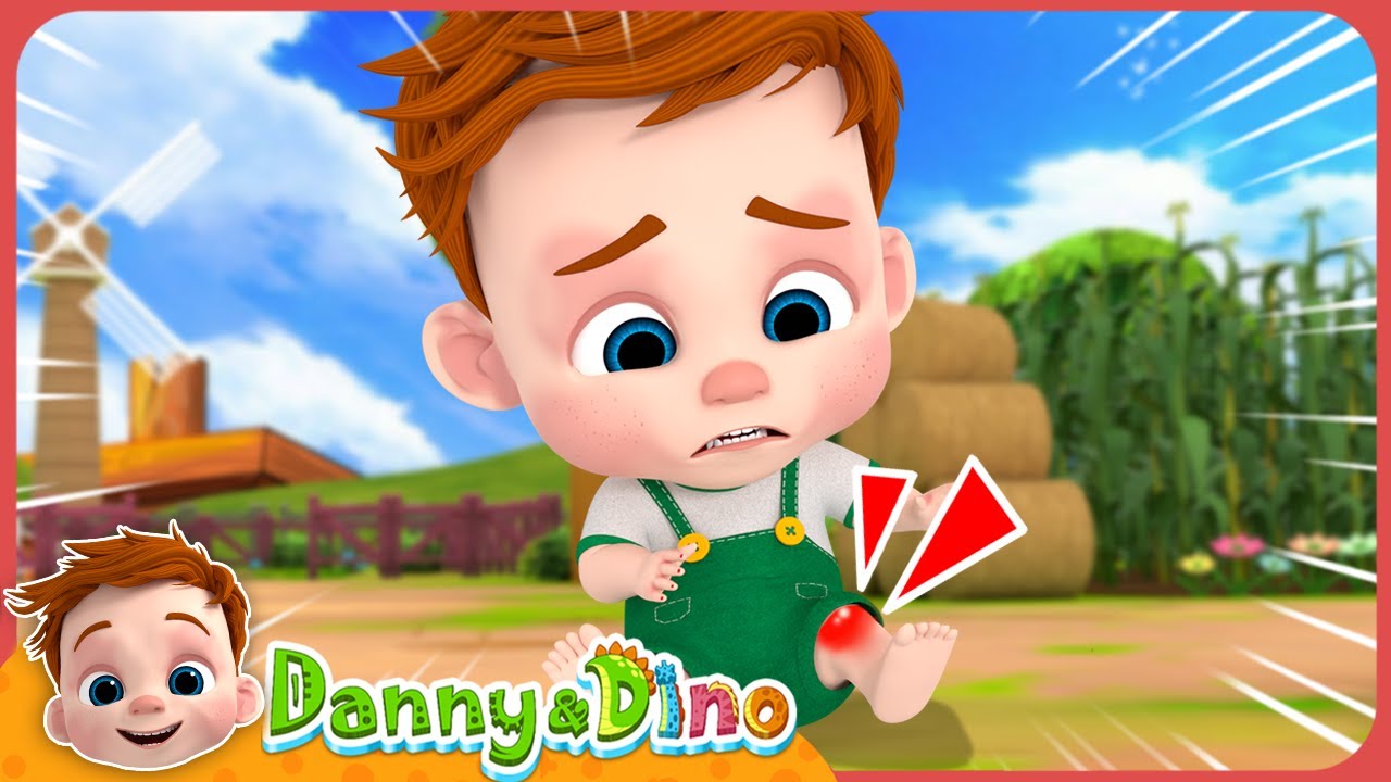 Boo Boo Song | Danny Is Hurt | Nursery Rhymes for Kids | Danny & Dino