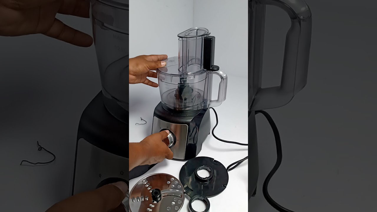 uso procesador de alimentos finezza modelo fz-6120pr.