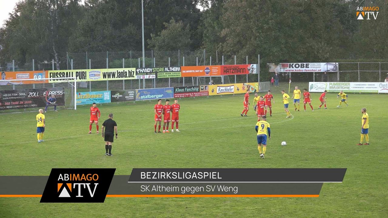 Bezirksligaspiel: SK Altheim : SV Weng