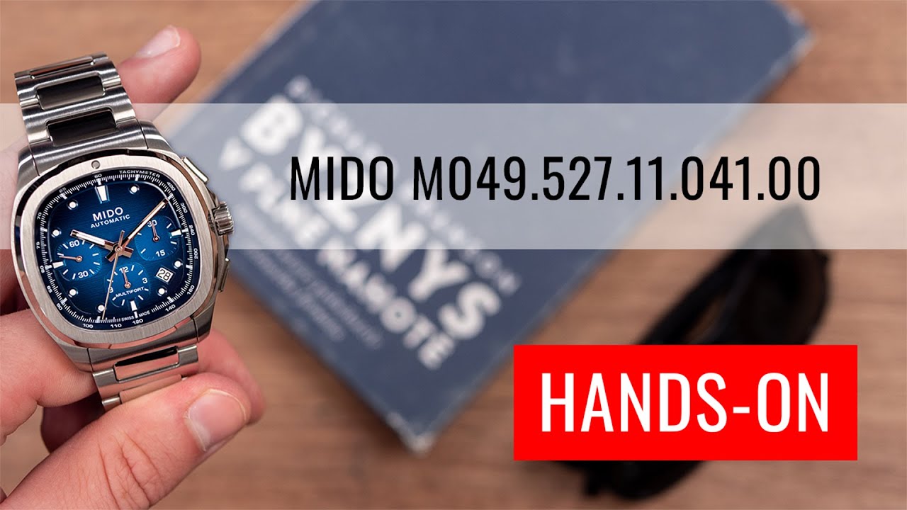 HANDS-ON: Mido Multifort TV Automatic Chronograph M049.527.11.041.00 Special Edition