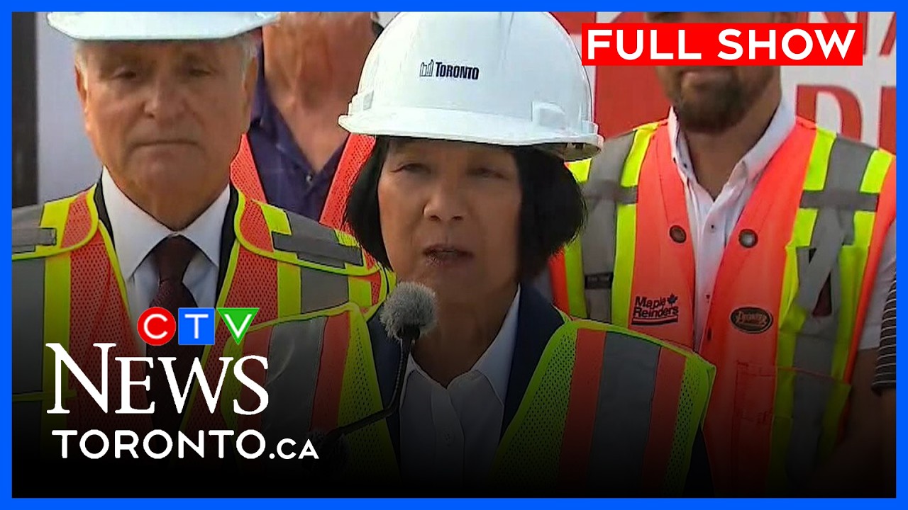 Чоу комментирует &laquo;бессмысленную торговую войну&raquo; с США | CTV News Toronto в полдень, 27 августа 20...
