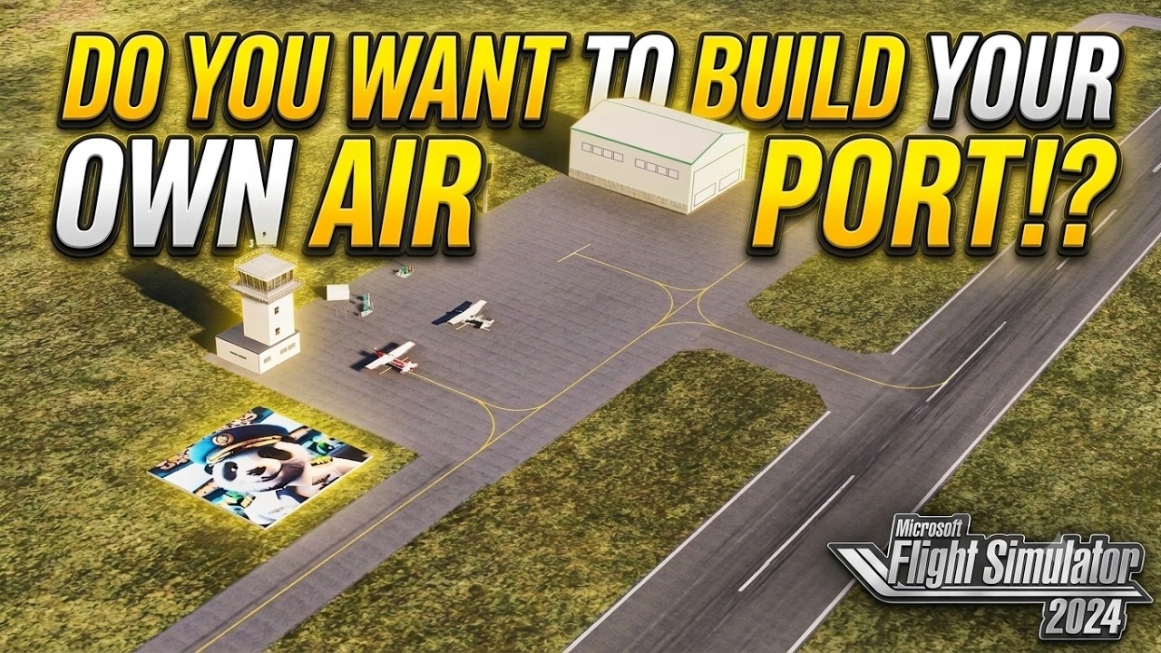 You Can Finally Build Your Own Airport in MSFS 2024! | Project Airport