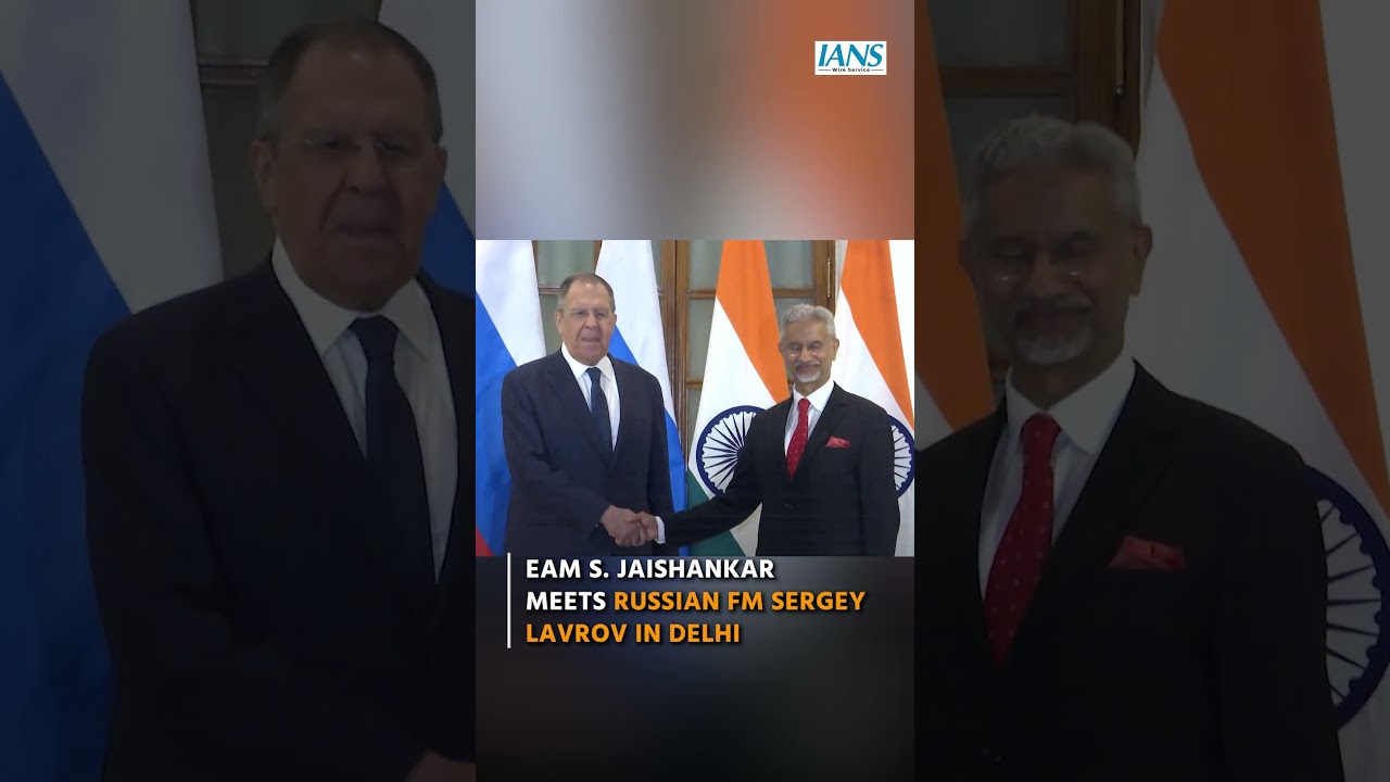 EAM S. Jaishankar Meets Russian FM Sergey Lavrov at Hyderabad House | India&ndash;Russia Talks