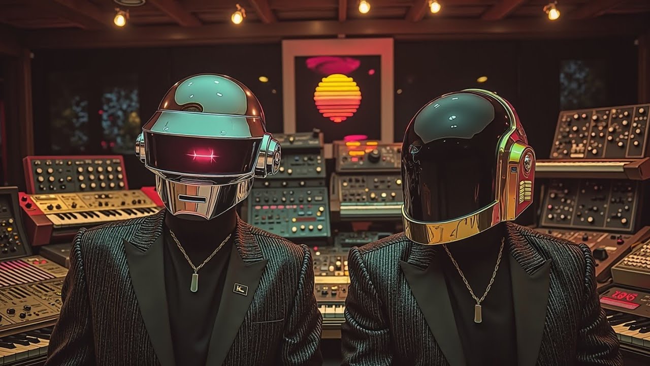 Funk Wave Ретро Чилл Электронный Синтвейв Микс | Эстетика 80-х Погружение в Вайб Daft Punk