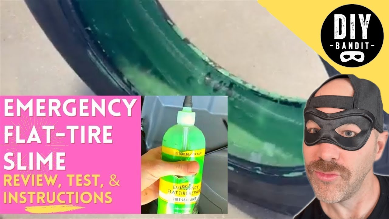 ️🔥 Действительно ли работает герметик для экстренного прокола шины **Slime Sealant**?➔ Обзор, тес...