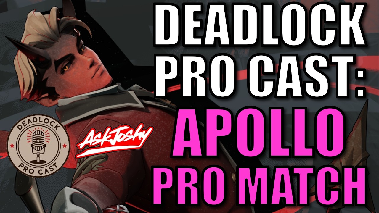 Deadlock Pro Cast 15: Apollo 🎙️ Dimov Abrahams v Leviathan EU Night Shift Match Gameplay Build Guide