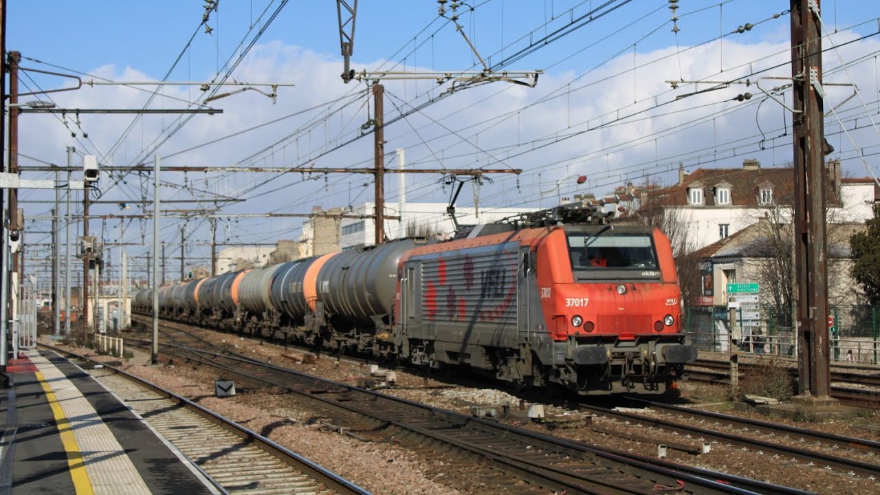 Divers trains en gare de Villeneuve-Saint-Georges !