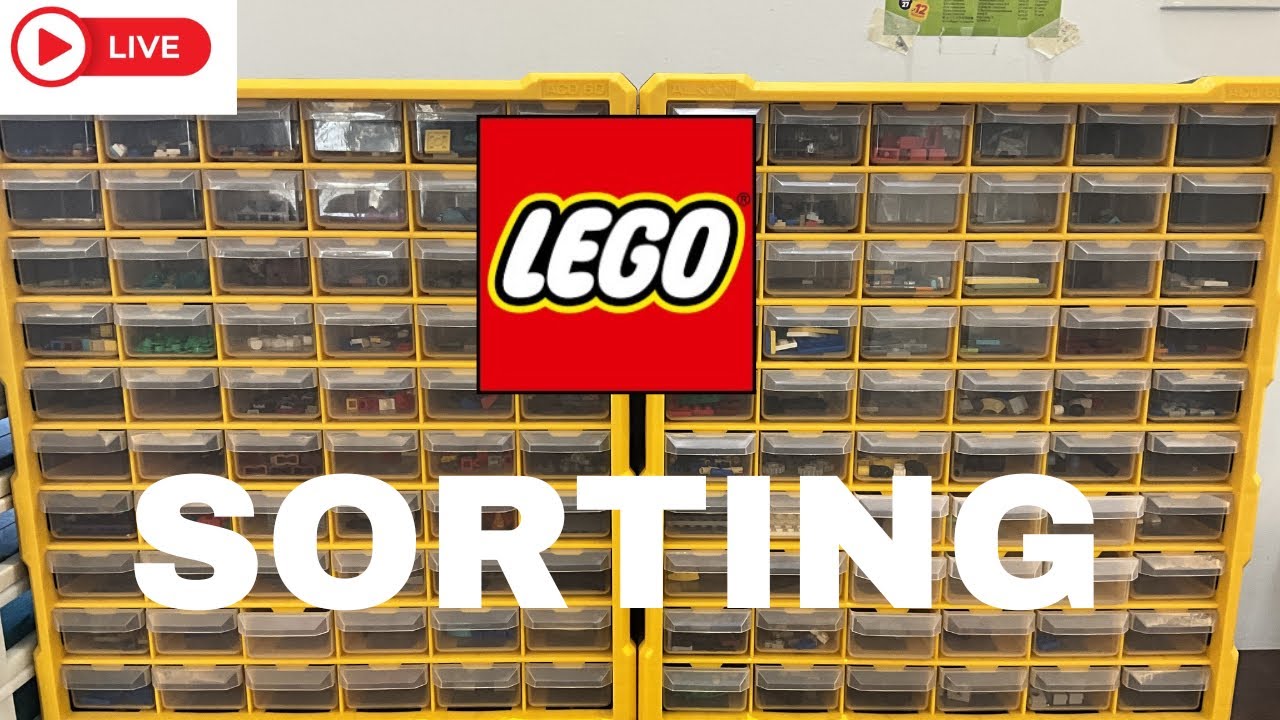 Sorting and Organising my LEGO from the “Bin”