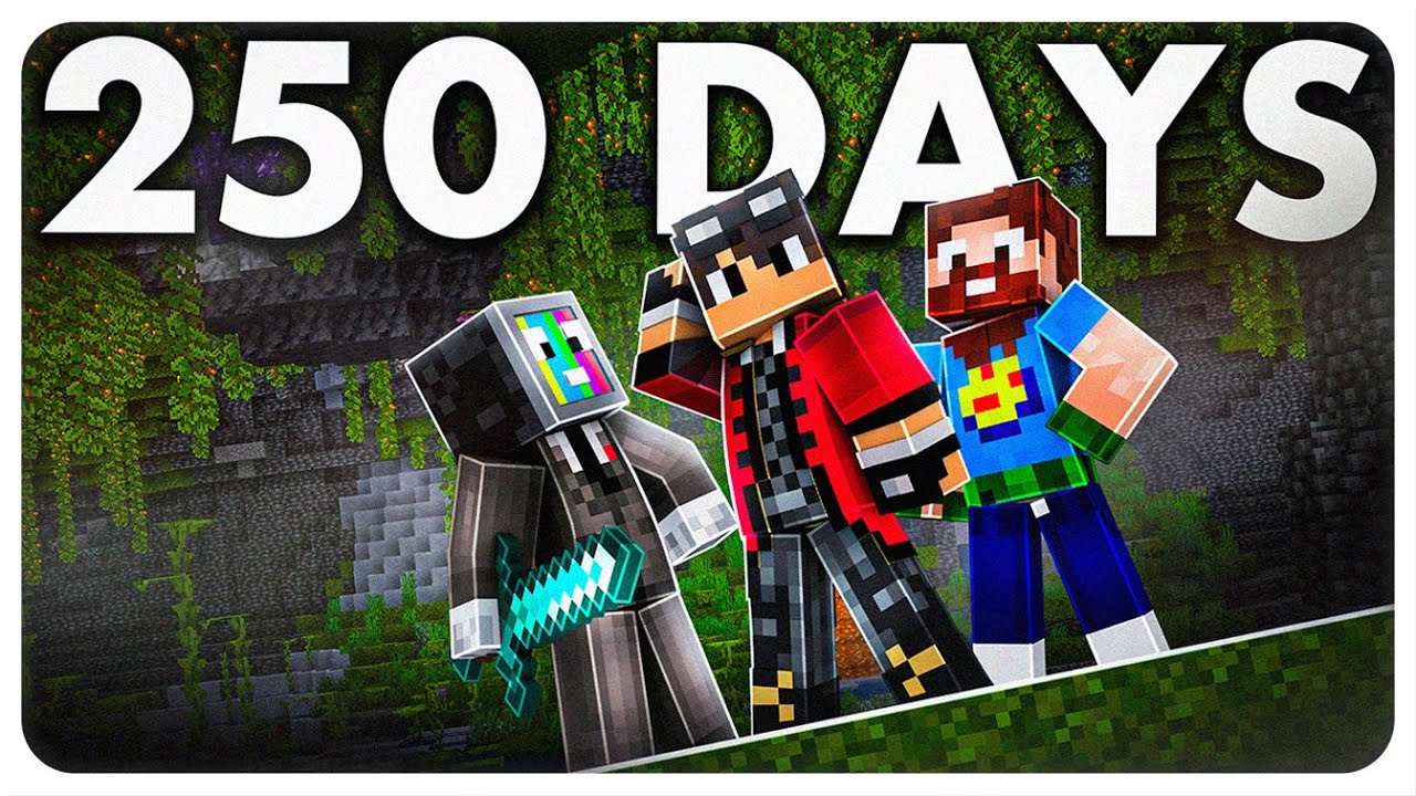250 Days on a Minecraft SMP