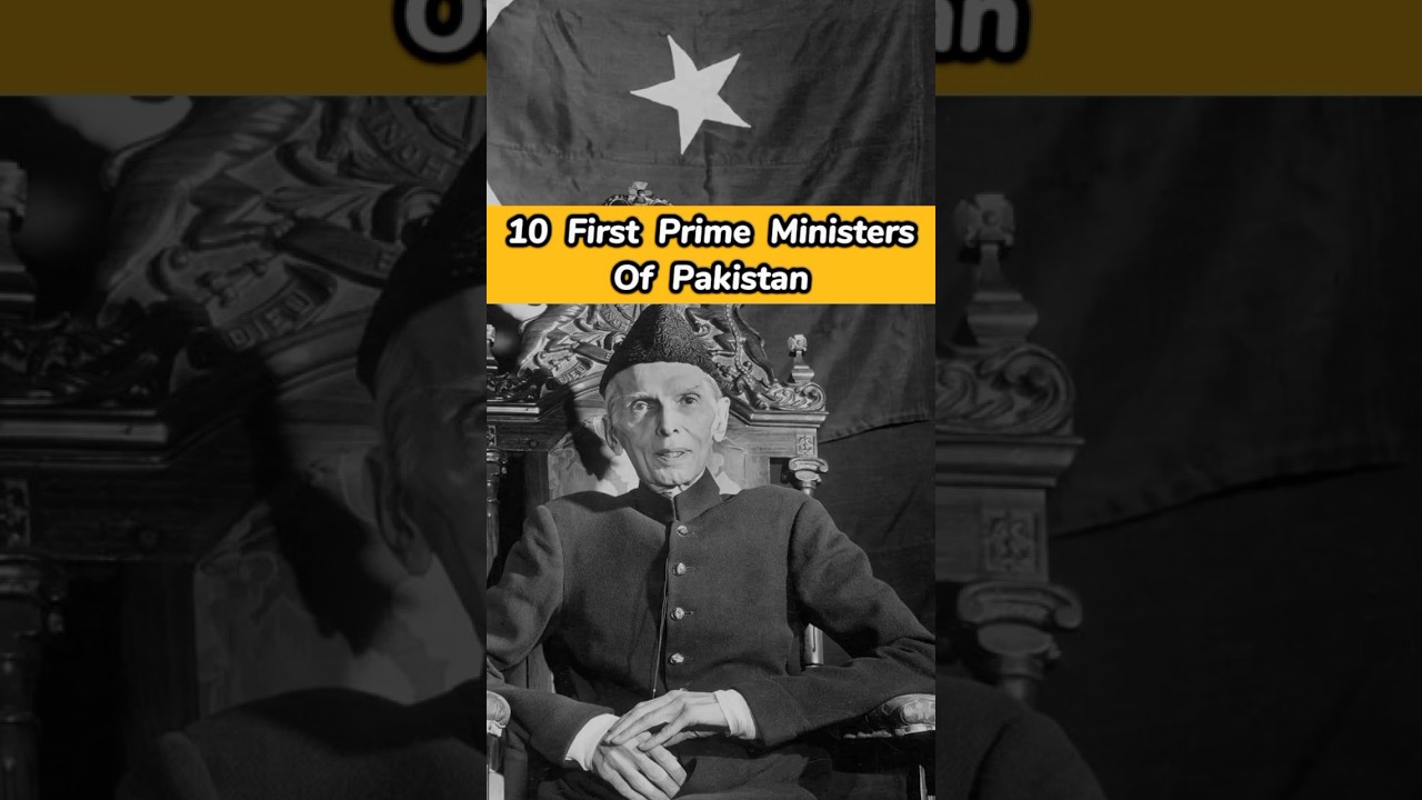 10 First Prime Ministers of Pakistan 🇵🇰 #shorts #primeminister