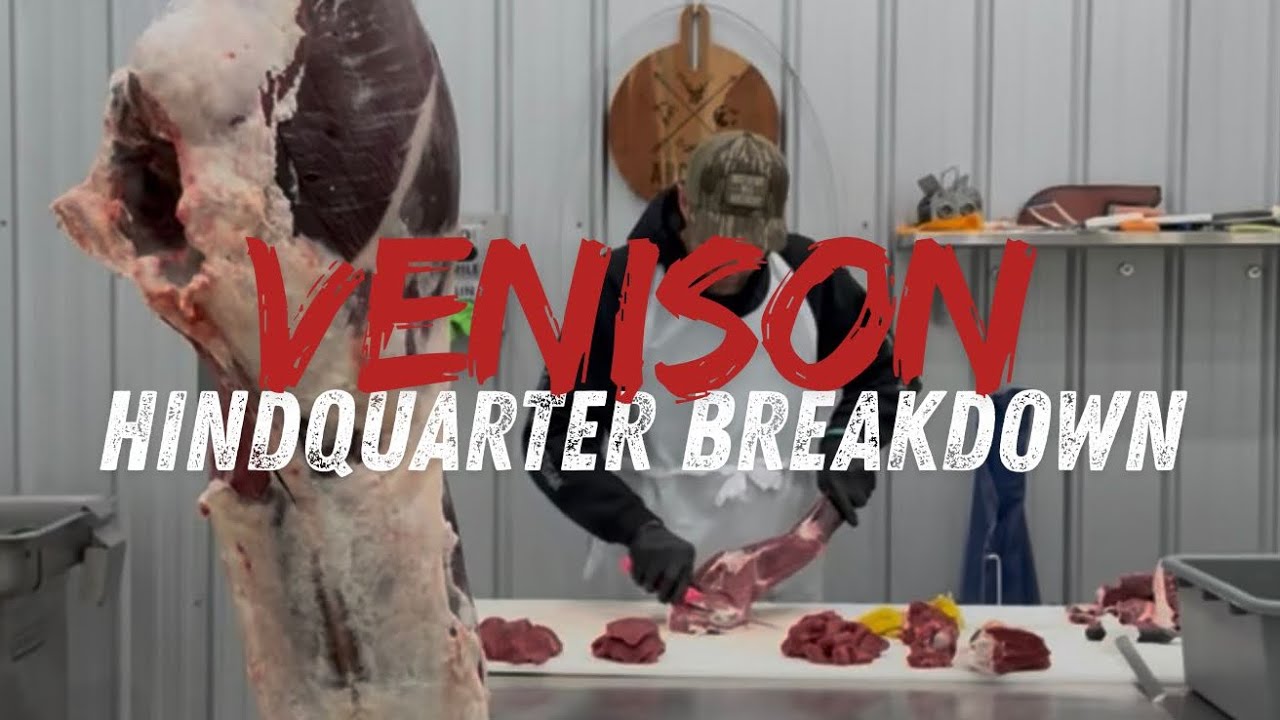 Venison Hindquarter Breakdown 