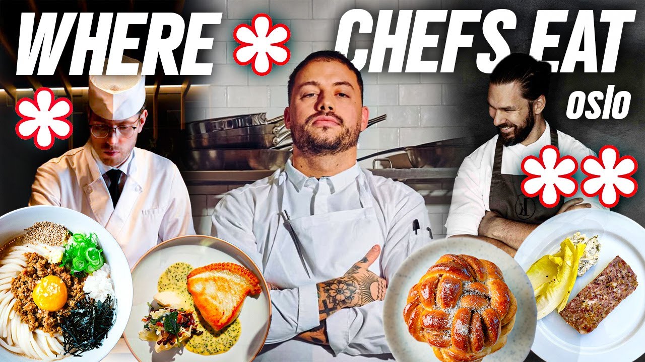 12hrs in OSLO - Michelin Star Chefs Show Us Noodles, French Brasseries, Bumpin' Wine Bar + More