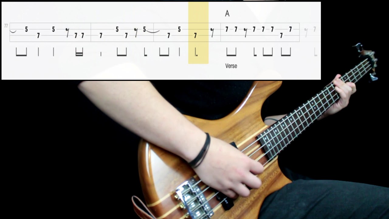 T. Rex - 20th Century Boy (Bass Cover) (Play Along Tabs In Video)