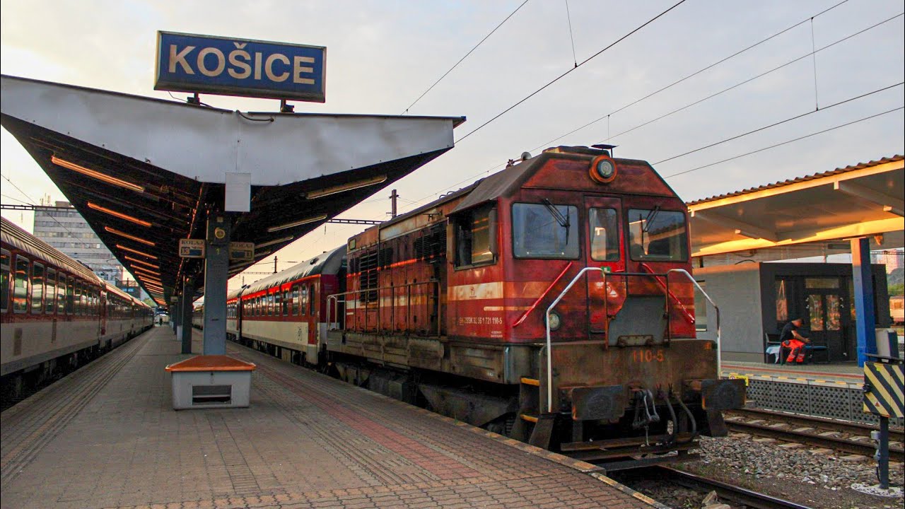 Vlaky Košice 16.7 2024