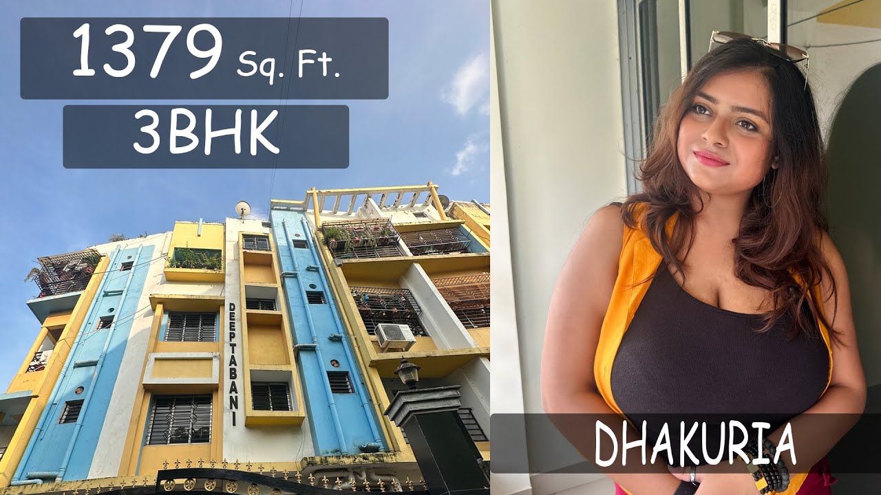 1379 Sq. Ft. South Facing 3BHK Flat Sale at Dhakuria | South Kolkata | Root Realty | 2023