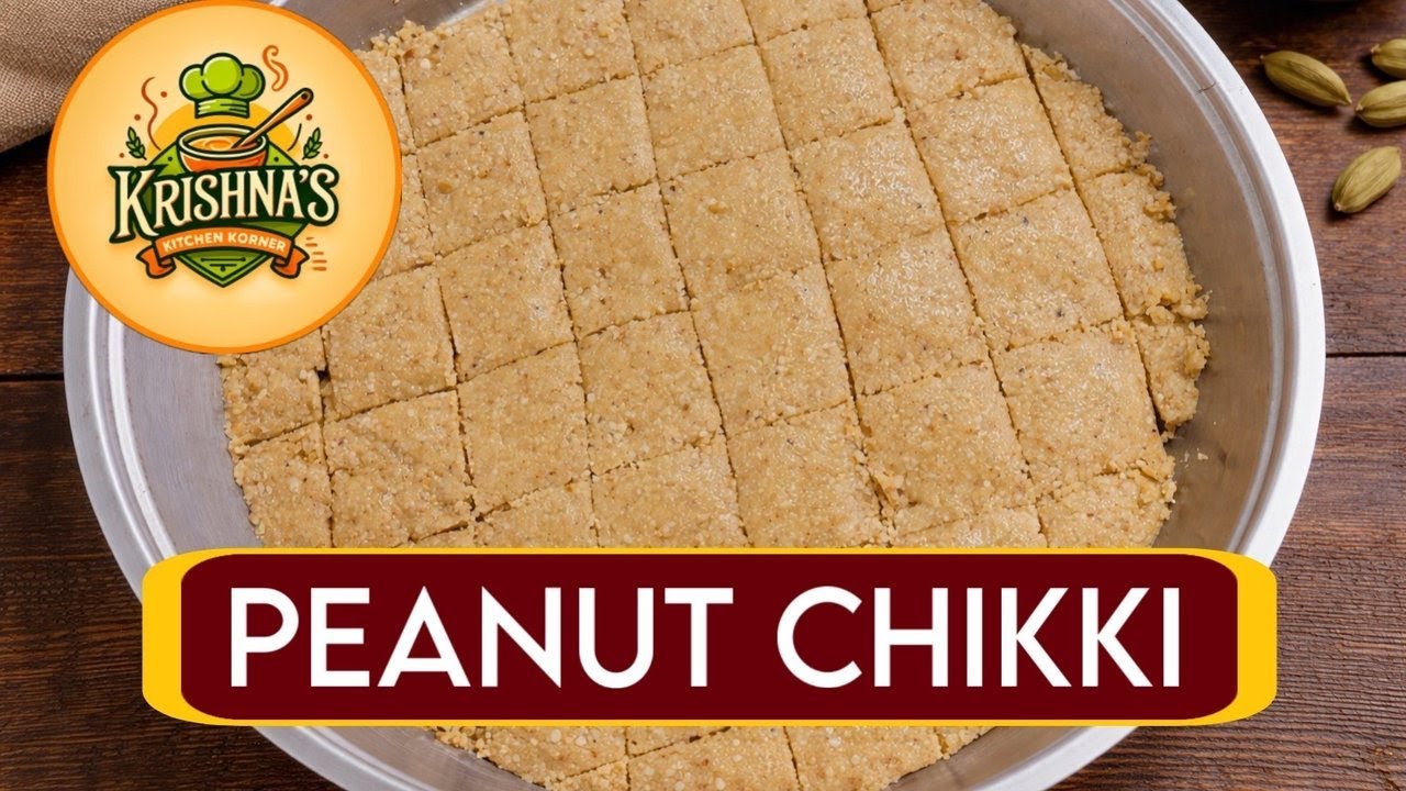 PEANUT CHIKKI  ! Melt -in- Mouth Peanut Chikki | Makar Sankranti Special Sweet Recipe.
