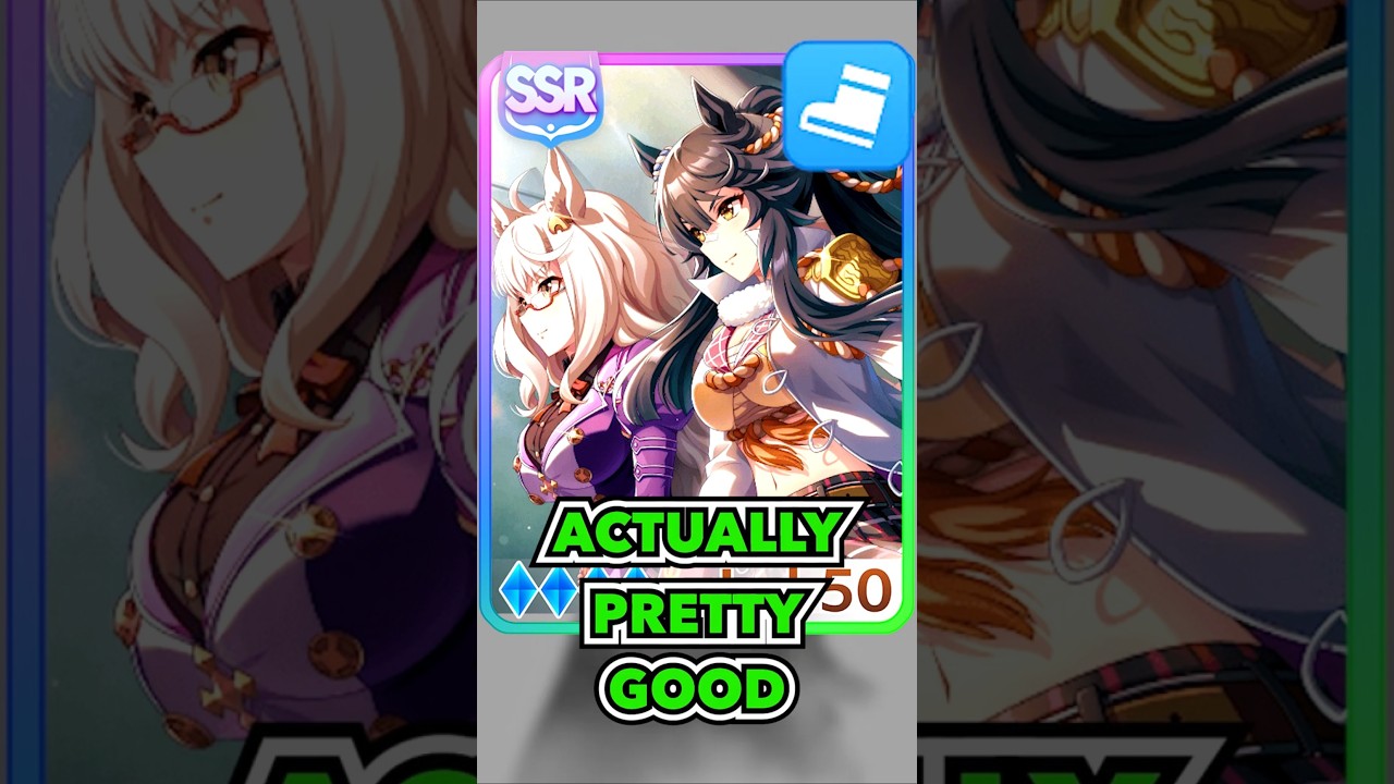 I CAN'T BELIEVE THIS IS FREE! YOU SHOULD GET THE NARITA BRIAN SSR CARD! #umamusume