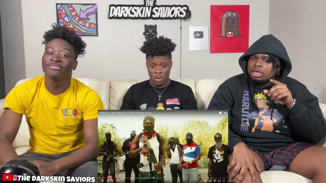 Skillibeng - Whap Whap ft F.S ( Official music video) REACTION!