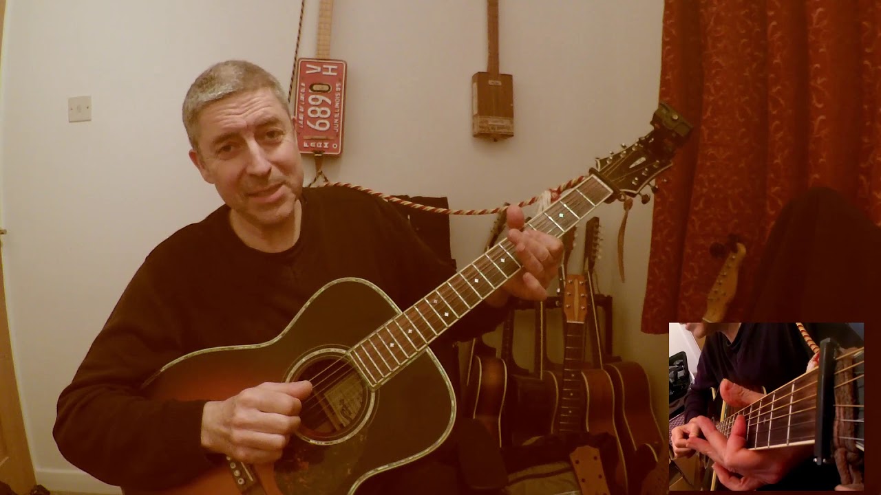 HOW TO PLAY DELTA BLUES  TUTORIAL - Rocks In My Pillow