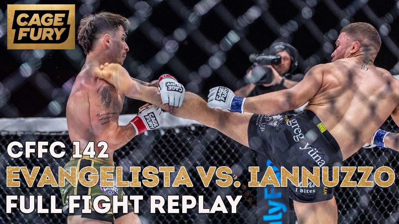 Eliab Evangelista vs. Vinny Iannuzzo | CFFC 142 Full Fight Replay