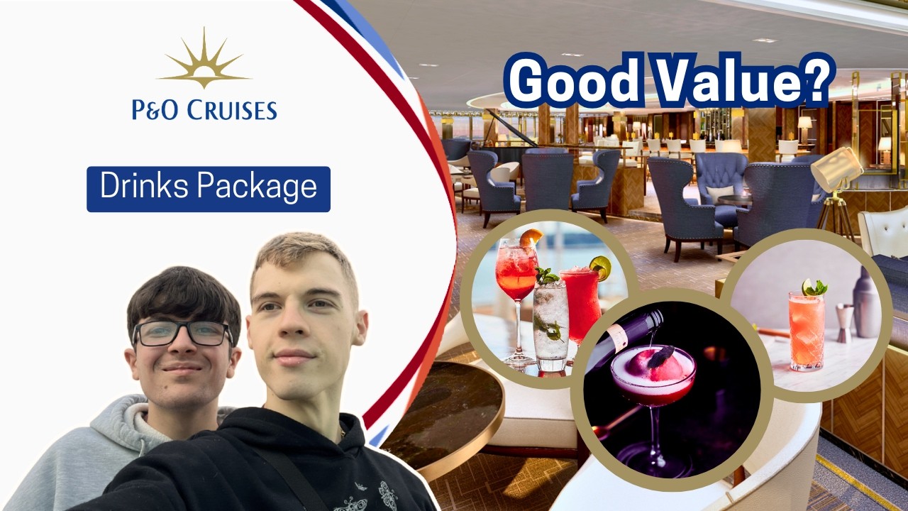 Обзор всех пакетов напитков P&O на 2026 год!