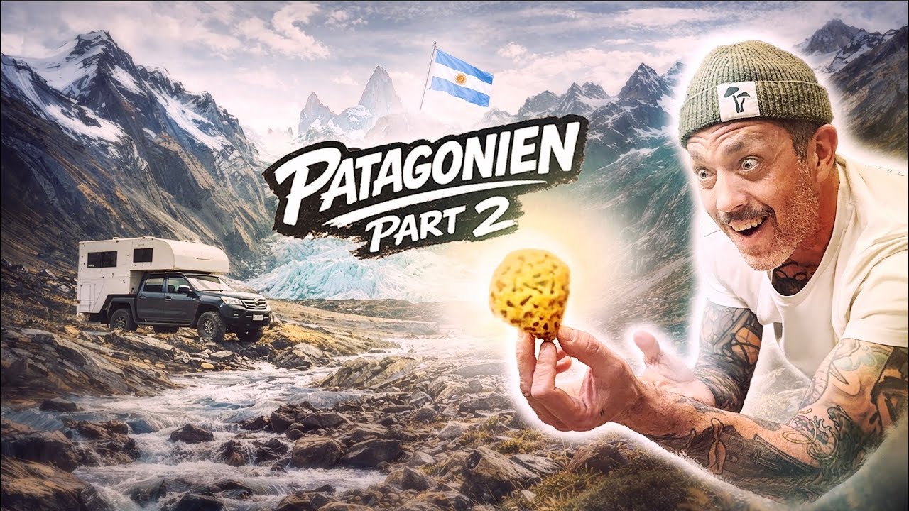 5000 km durch Patagonien – Pilze, Forellen & Gletscher | Teil 2