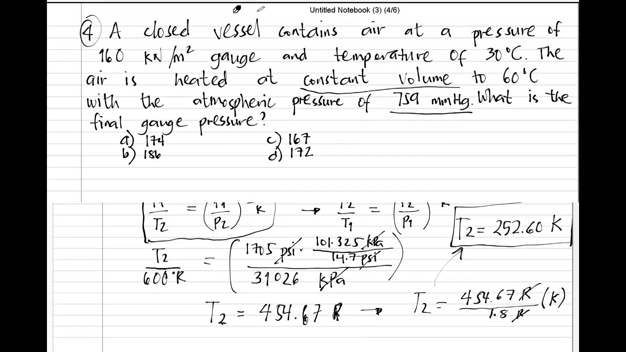 IDEAL GAS PROCESSES (THERMODYNAMICS) | PAST BOARD EXAM PROBLEMS WITH SOLUTIONS |