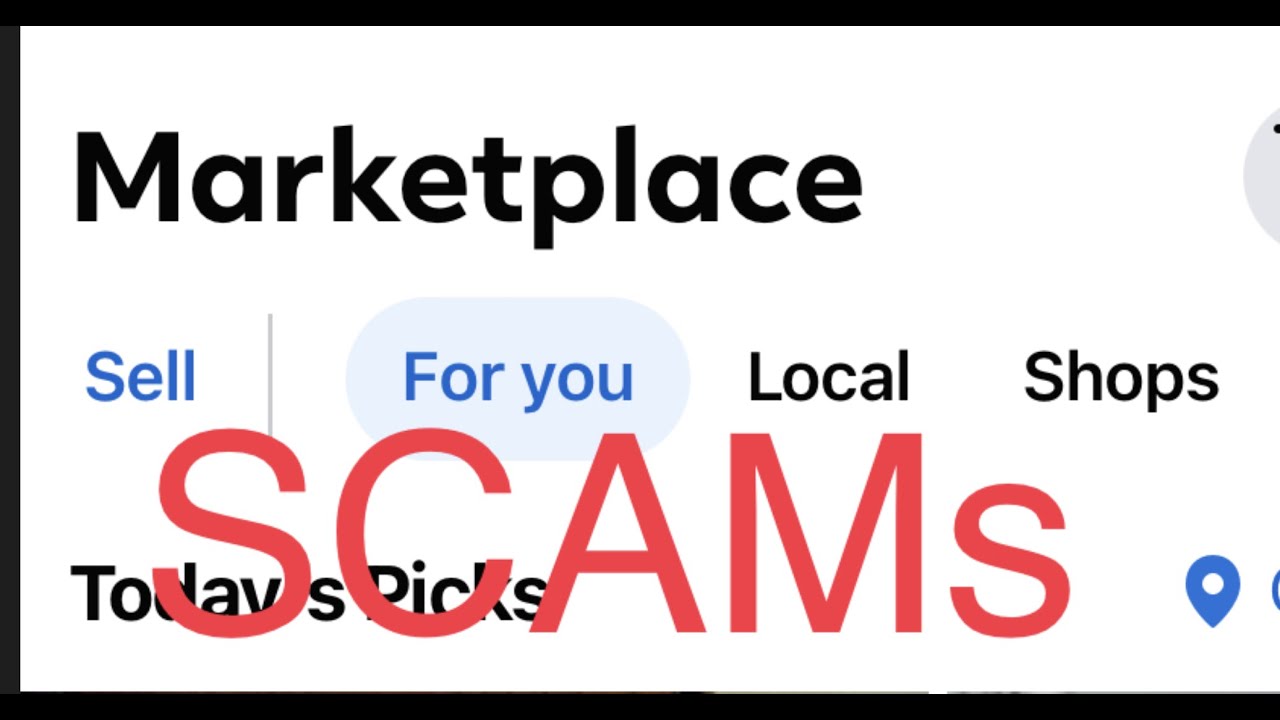 facebook market place scams