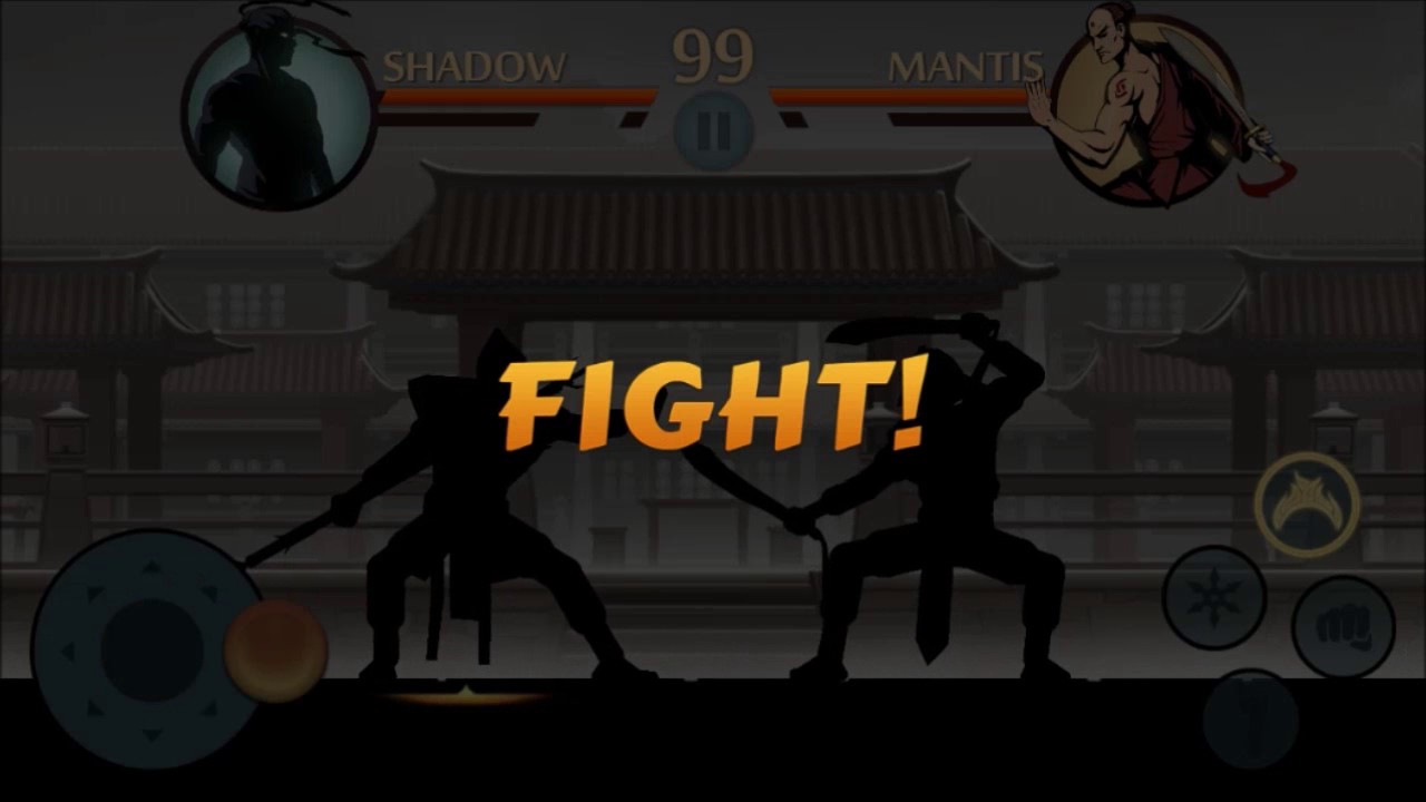 Shadow Fight 2 | Interlude | Defeat Hermit again ( to break the Green Seal ) (Better version).